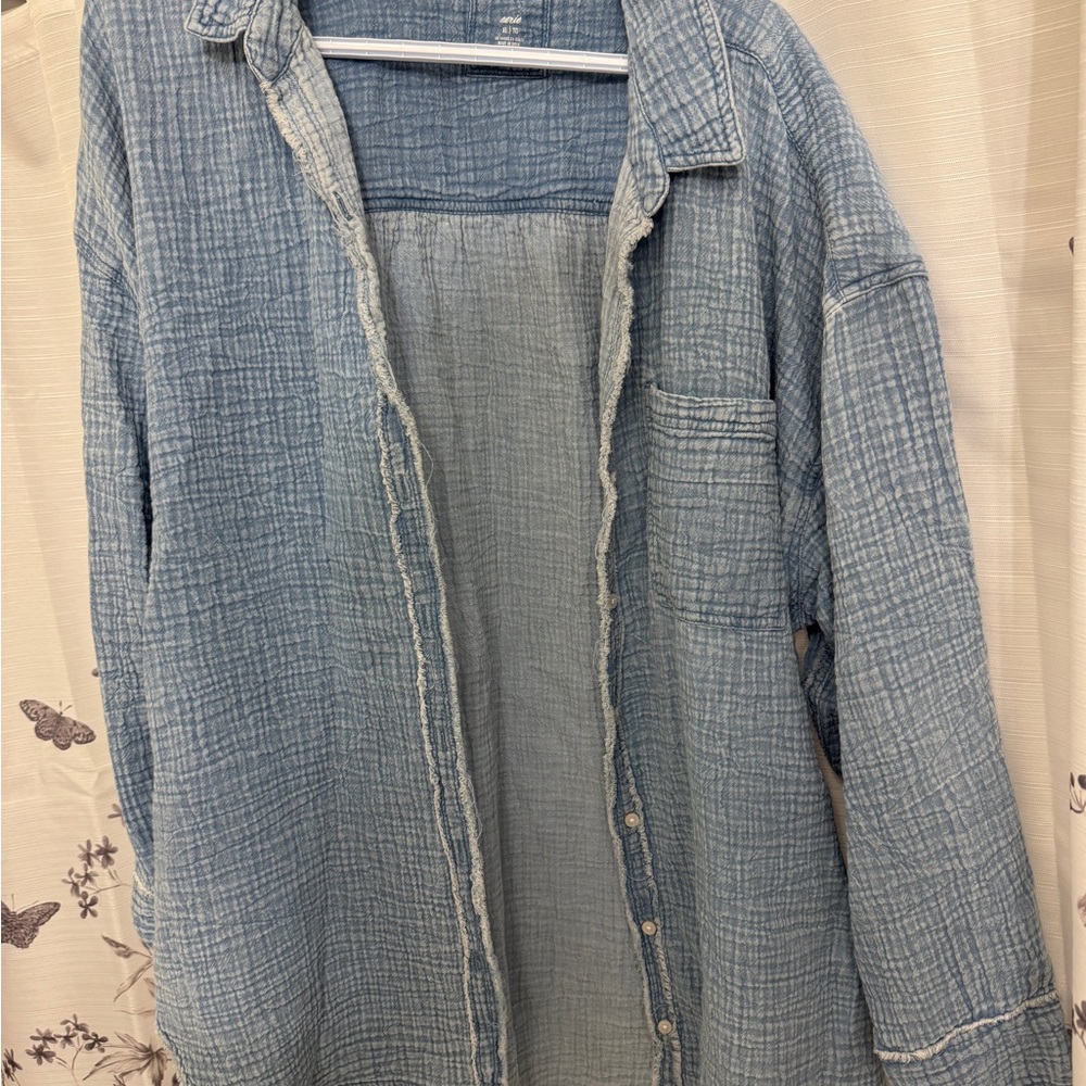 Aerie XL button up
